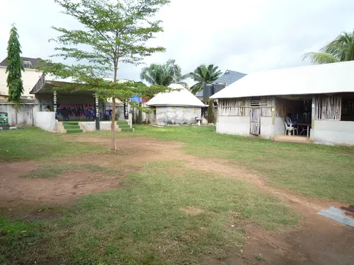Event grounds and stage at Amanda Garden Hotel